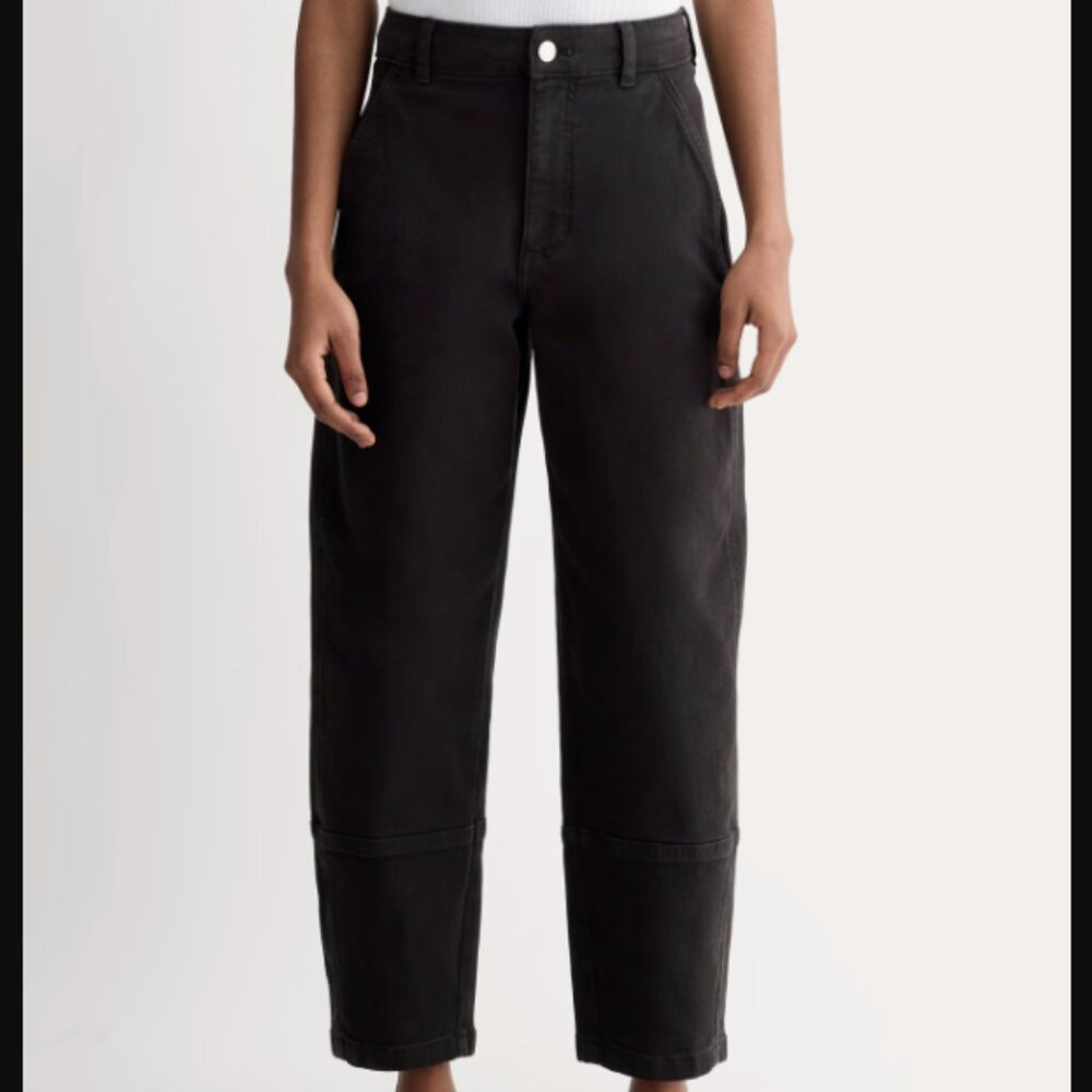 Everlane Barrel Pant Black 4